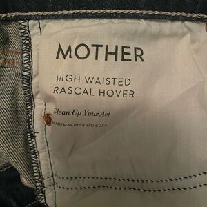 MOTHER Denim Jeans with Copper Detail
